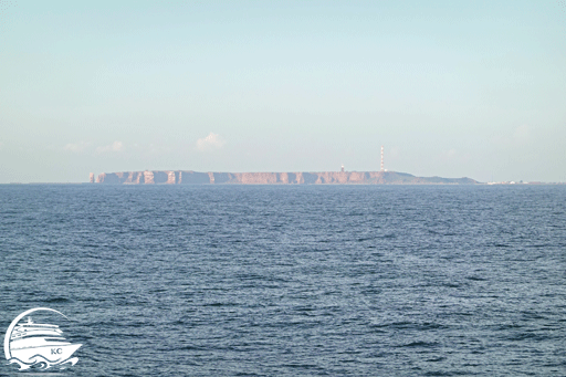 Seekrank auf der Fahrt nach Helgoland