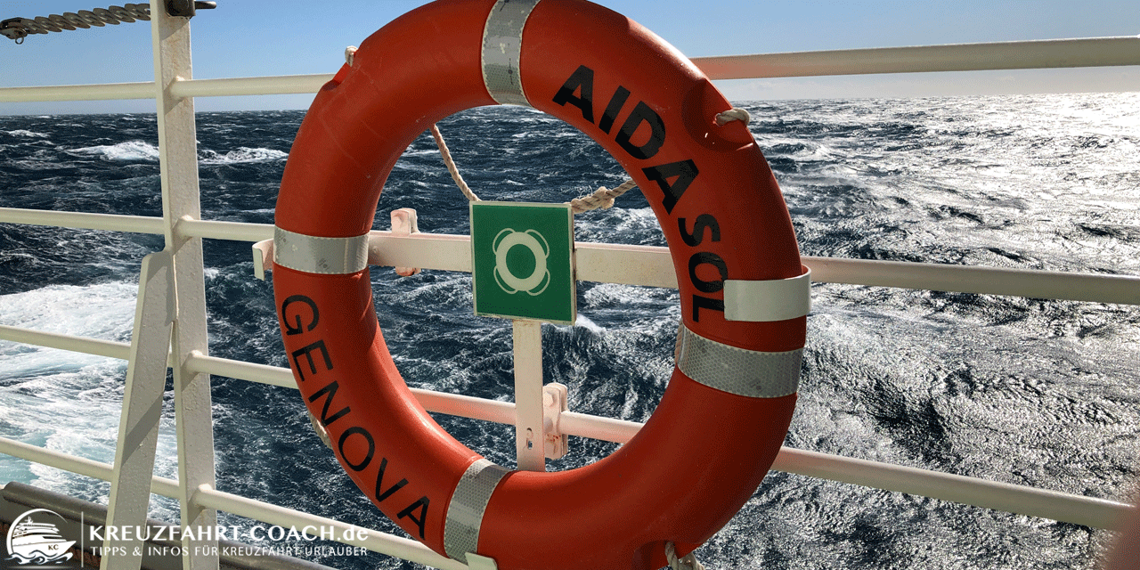 AIDA Seenotrettungsübung