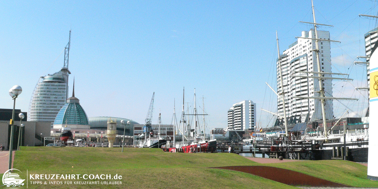 Blick auf Bremerhaven