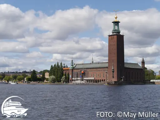 Stockholm Sehenswürdigkeiten - Der Rathausturm Rathausturm Stockholm