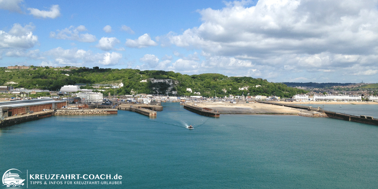 Dover - Hafeninfos & Landausflüge