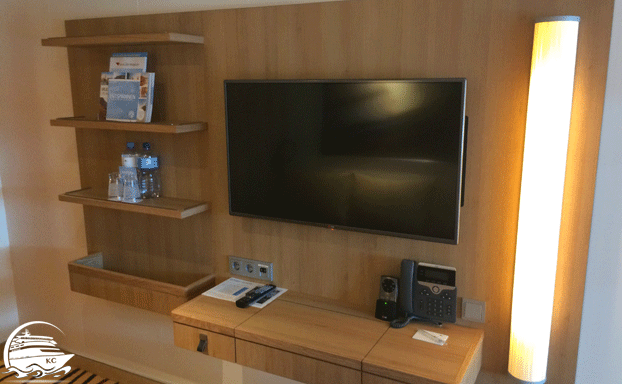 aidaperla-meerblickkabine-4125-fernseher-622px Kabinenkategorien - Meerblickkabine - Fernseher & Schreibecke