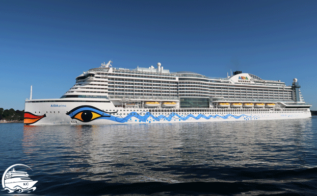AIDAprima in Kiel Neues AIDA Schiff 2016 - AIDAprima