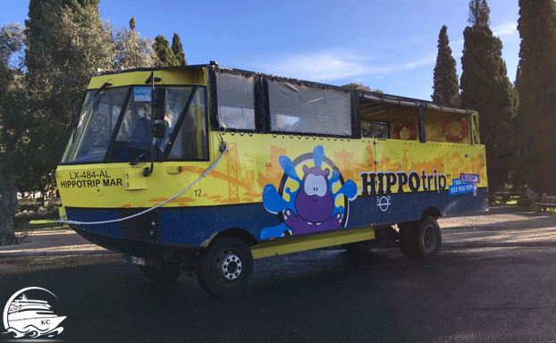 Ausflug Lissabon mit Hippotrip Ausflüge buchen - z. B. eine Fahrt im Amphibienbus