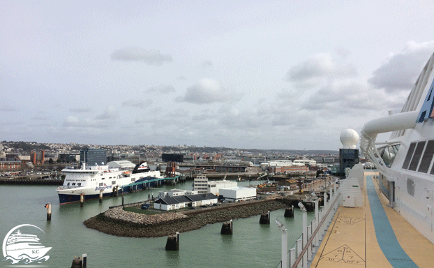 Kreuzfahrtanleger Le Havre / Paris