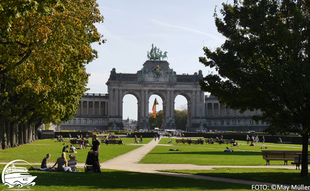 Brüssel auf eigene Faust - Park am Militärmuseum