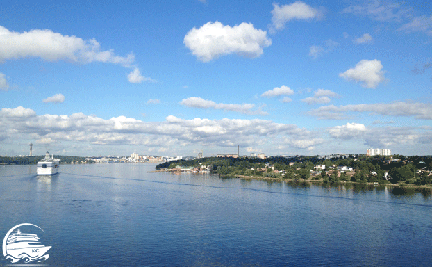 Einfahrt nach Stockholm - Kreuzfahrt ab Deutschland in die Ostsee 