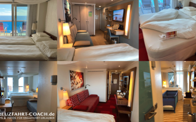 Kreuzfahrtblog 24 AIDA Kabinen Bilder