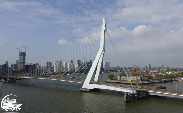 Erasmusbrücke in Rotterdam