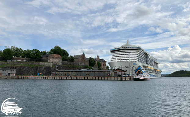 Kreuzfahrtanleger in Oslo - AIDAnova