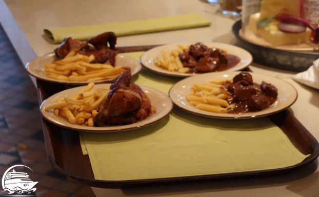 Brauhaus - Halbes Hähnchen & Co. AIDAnova Erfahrungen - Das Essen - Brauhaus - Halbes Hähnchen & Co.