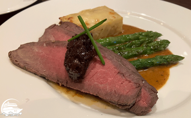 French Kiss Rinderhesse AIDAnova Erfahrungen - Das Essen - French Kiss Rinderhesse