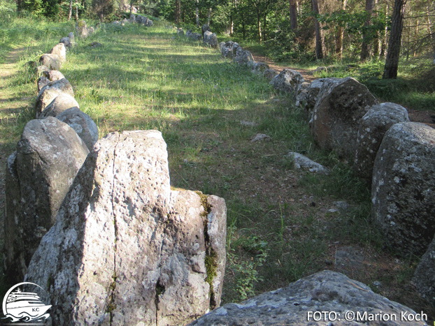 Schiffssetzung Ausflugstipps Visby - Schiffssetzung