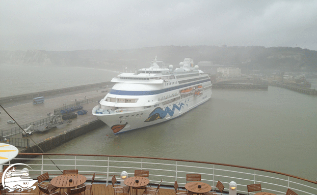 Meine erste Kreuzfahrt - AIDAcara in Dover