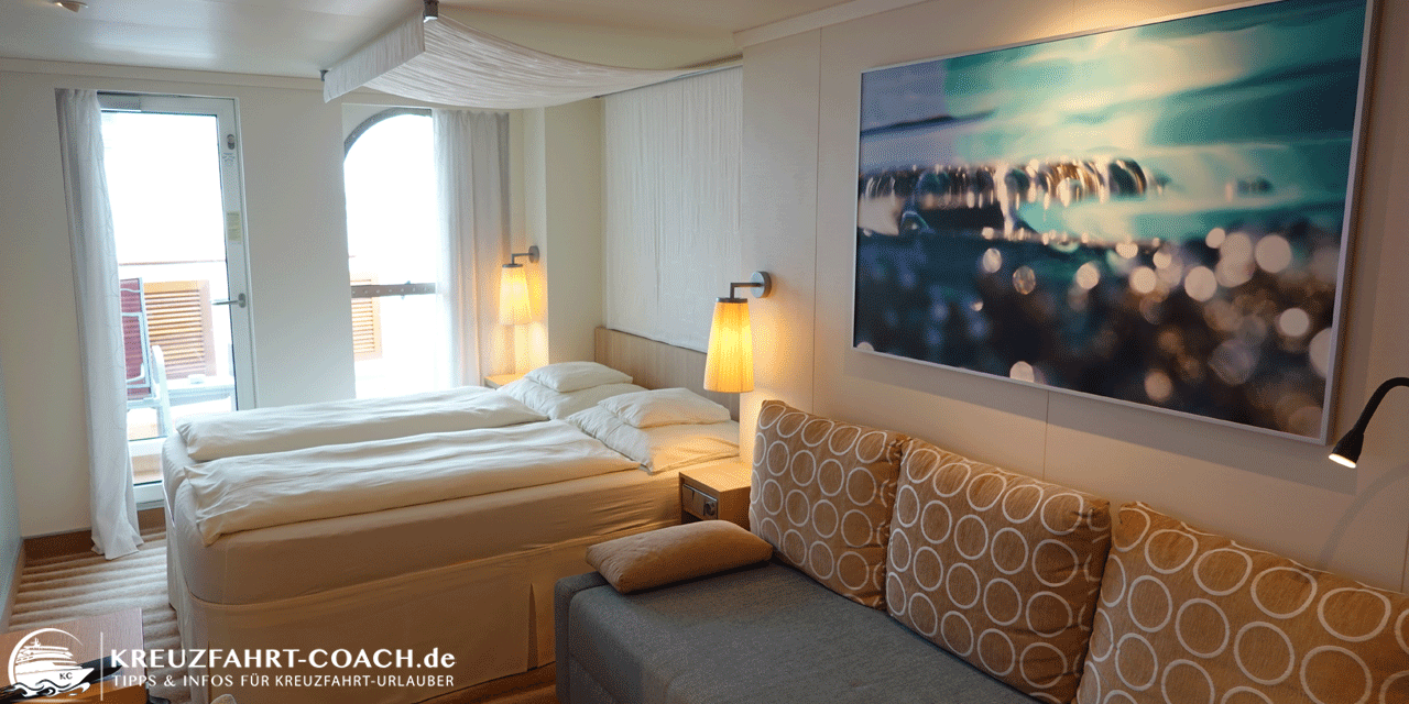 Aida Getränke Mit Auf Die Kabine Nehmen AIDA Verandakabine - Kreuzfahrt-Coach.de | Tipps & Infos für Kreuzfahrt