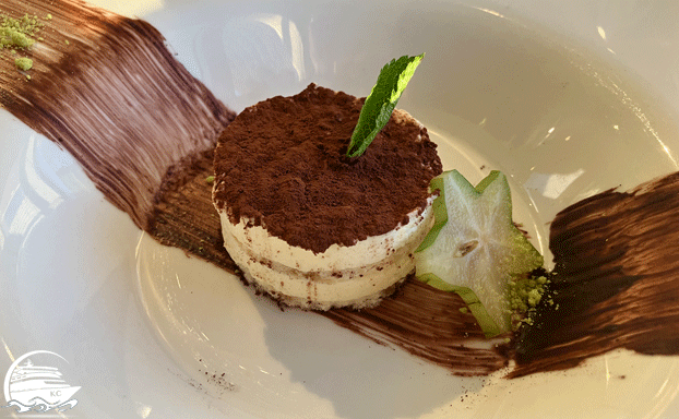 Dessert im Casa Nova AIDAnova Erfahrungen - Das Essen - Casa Nova Dessert