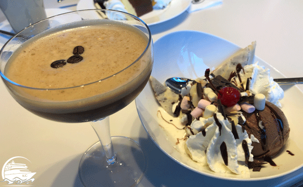 Eis & Cocktail AIDAnova Erfahrungen - Das Essen - Eisbar - Eis & Cocktail