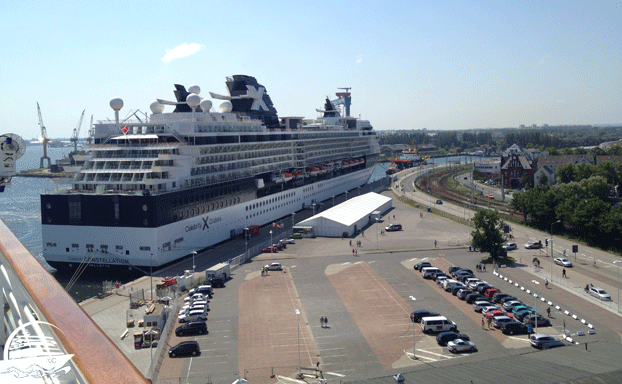 AIDA Liegeplatz - Warnemünde