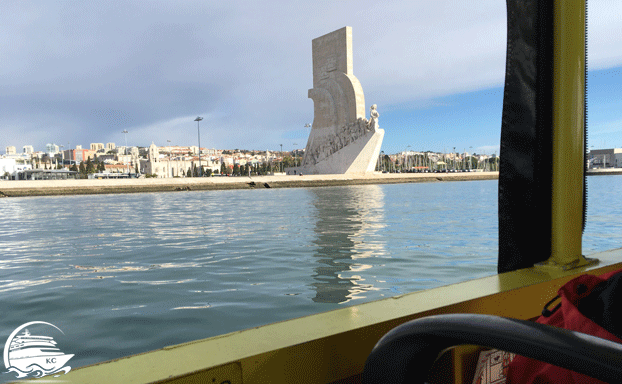 Ausflugstipps Lissabon - Das Entdeckerdenkmal vom Wasser aus