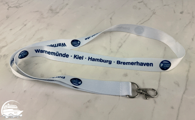 Lanyard als Werbegeschenk (ganz einfache Version)