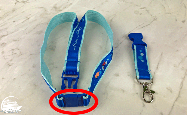 Lanyard / Schlüsselband für Kinder mit Sicherheitsverschluss