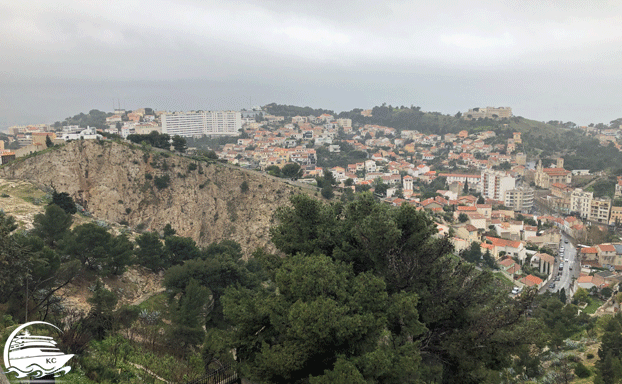 Marseille auf eigene Faust - Ausblick von der Basilika Notre Dame de la Garde