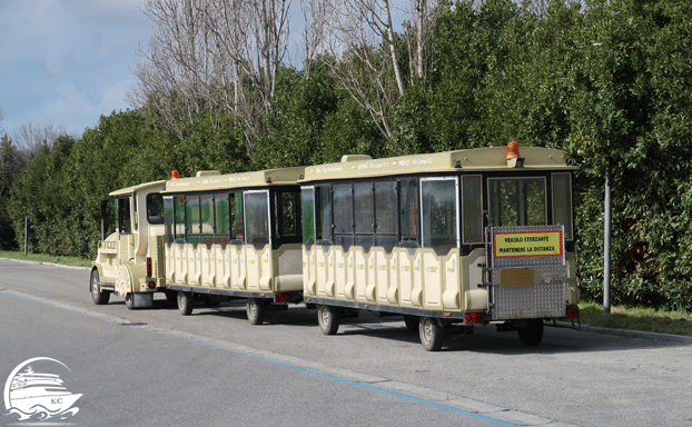 Ausflug nach Pisa - Bimmelbahn