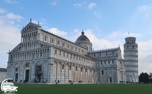 Ausflug nach Pisa - Der Dom mit schiefem Turm von Pisa