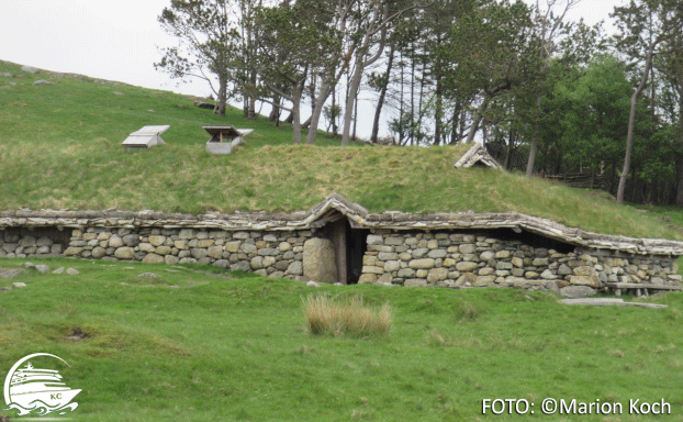 Ausflugstipps Stavanger / Mekjarvik - Langhaus auf dem Eisenzeithof