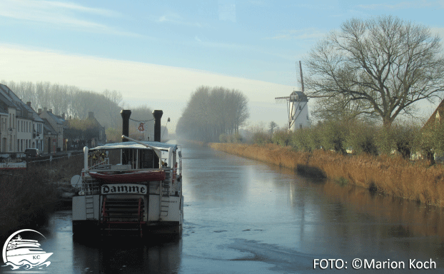 Ausflugstipps Zeebrügge / Brügge - Ortsrand von Damme