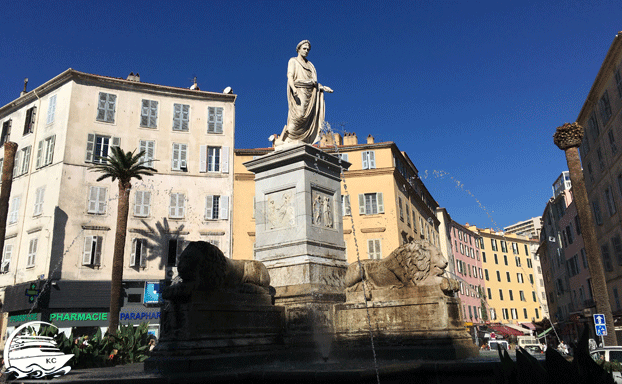 Ajaccio Sehenswürdigkeiten - Statua di Napoleone
