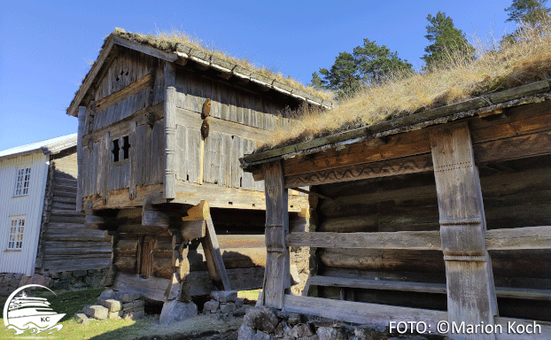 Ausflugstipps Kristiansand - Wohngebäude im Freilichtmuseum Vest-Agder