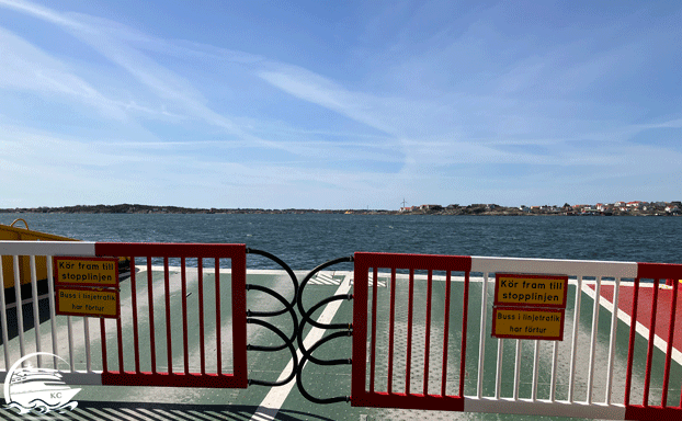 Göteborg - Ausblick von der Autofähre