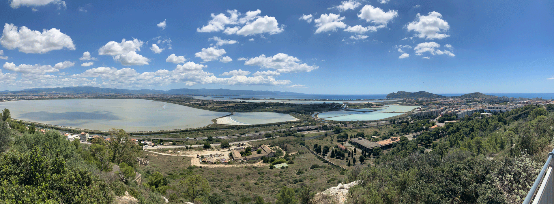 Aussichtspunkt Monte Urpinu in Cagliari - Panorama
