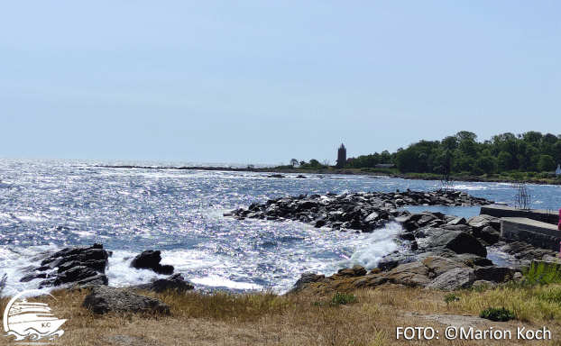 Ausflugstipps Insel Bornholm - Am Hafen von Svaneke 