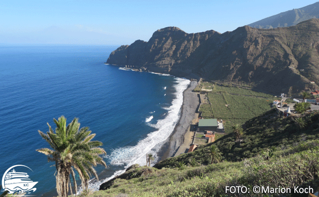 Ausflugstipps La Gomera - Küste bei Agulo 