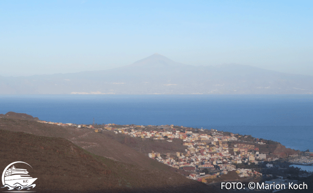 Ausflugstipps La Gomera - Blick auf San Sebastián