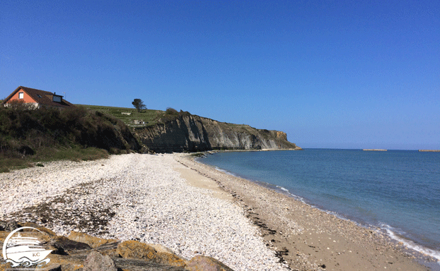 Le Havre - D-Day Ausflug - Spaziergang am Strand von Arromanches  