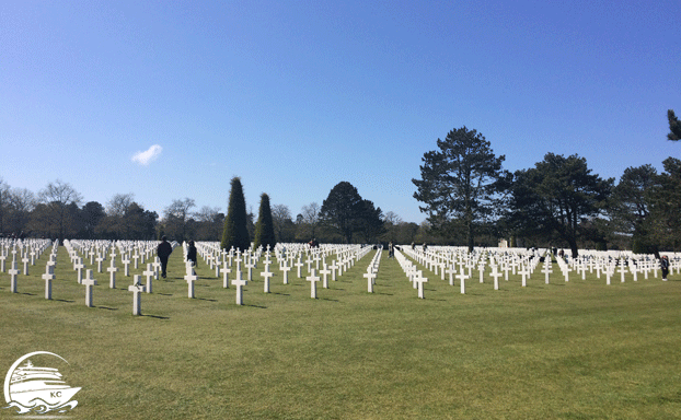 Le Havre - D-Day Ausflug - Soldatenfriedhof Omaha Beach