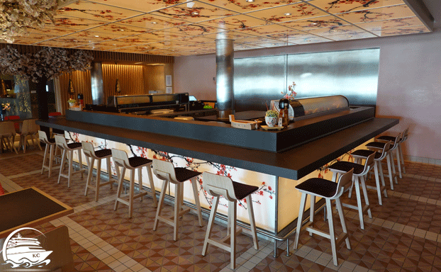 AIDAcosma Restaurants Erfahrungen - Sushi House