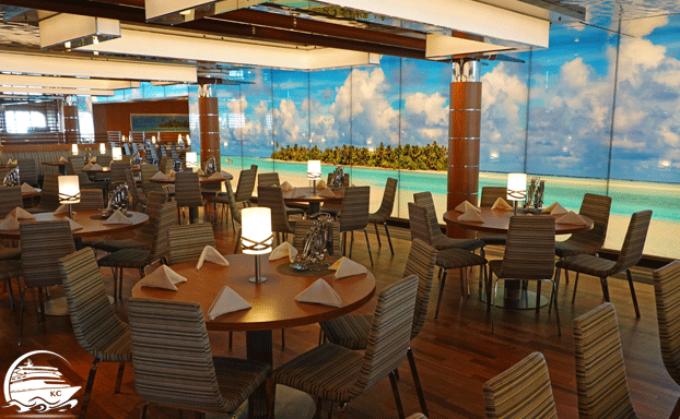 AIDAcosma Restaurants Erfahrungen - Yachtclub
