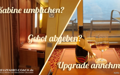 AIDA Kabine umbuchen und AIDA Kabinenupgrade Aktion