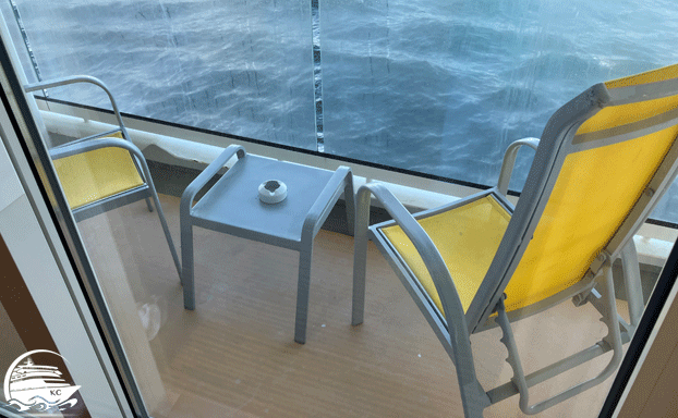 AIDA Kabinen Ausstattung - Balkon auf AIDAsol