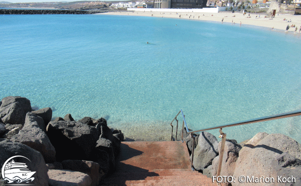Ausflugstipps Fuerteventura - Stadtstrand von Puerto del Rosario