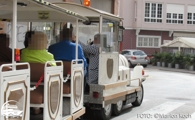 Ausflugstipps Cartagena - Bimmelbahn in Cartagena