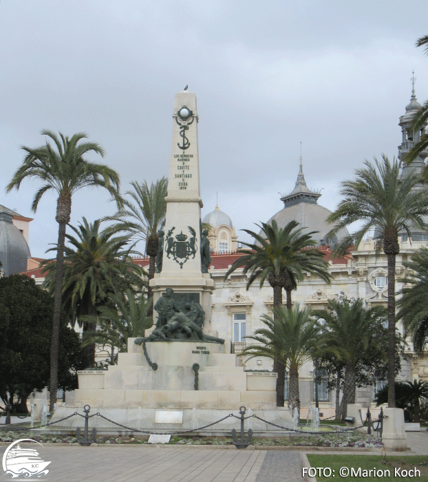 Ausflugstipps Cartagena - Monument „Heroes de Cavite“