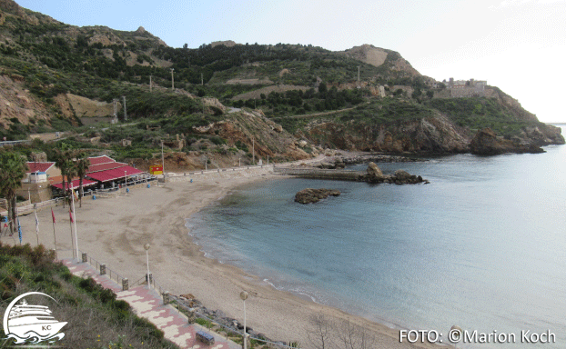 Ausflugstipps Cartagena - Cartagena Strand Cale Cortina