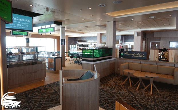 Cucimare und Maufaktur auf der Mein Schiff 2 Mein Schiff 2 Cucimare und Maufaktur