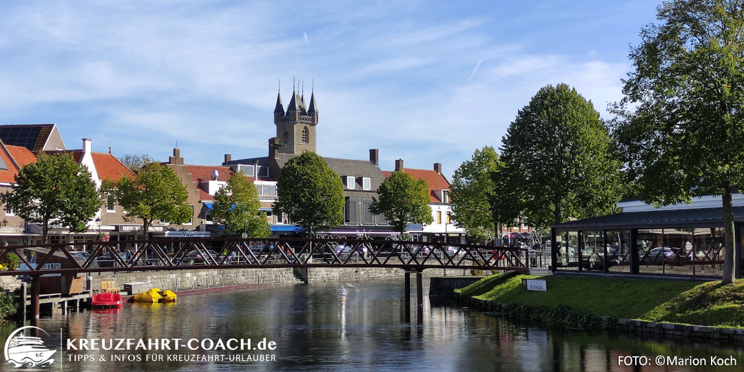 Ausflugstipps Zeebrügge - Blick auf Sluis