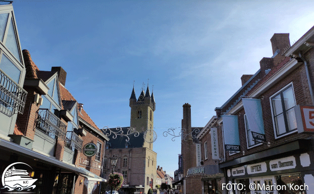 Ausflugstipps Zeebrügge - Sluis - Gassen von Sluis